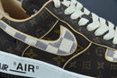 Nike Air Force 1 Low x Louis Vuitton x Off-White "Coffee" - ELEGANZ OUTLET