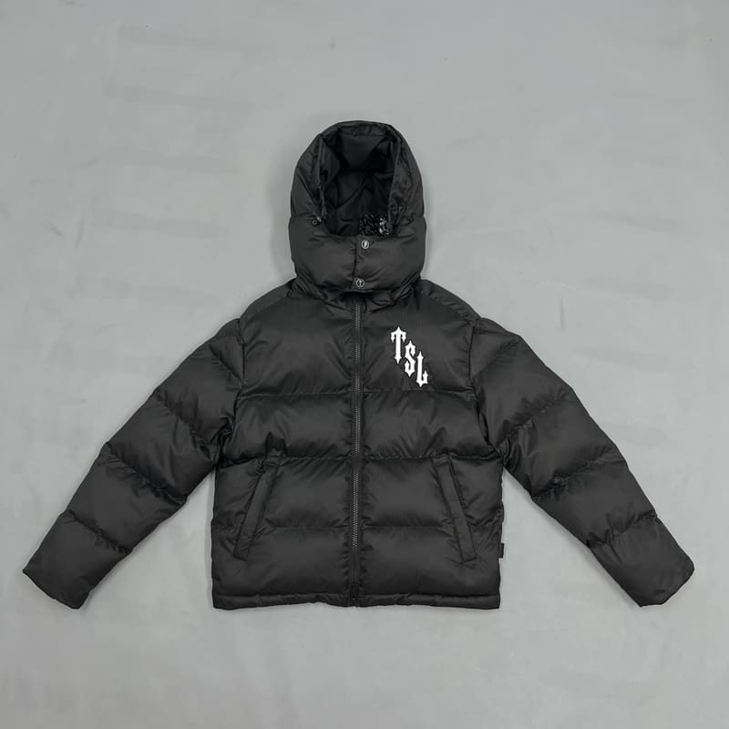 Trapstar Shooters Hooded Puffer Black/Reflective 