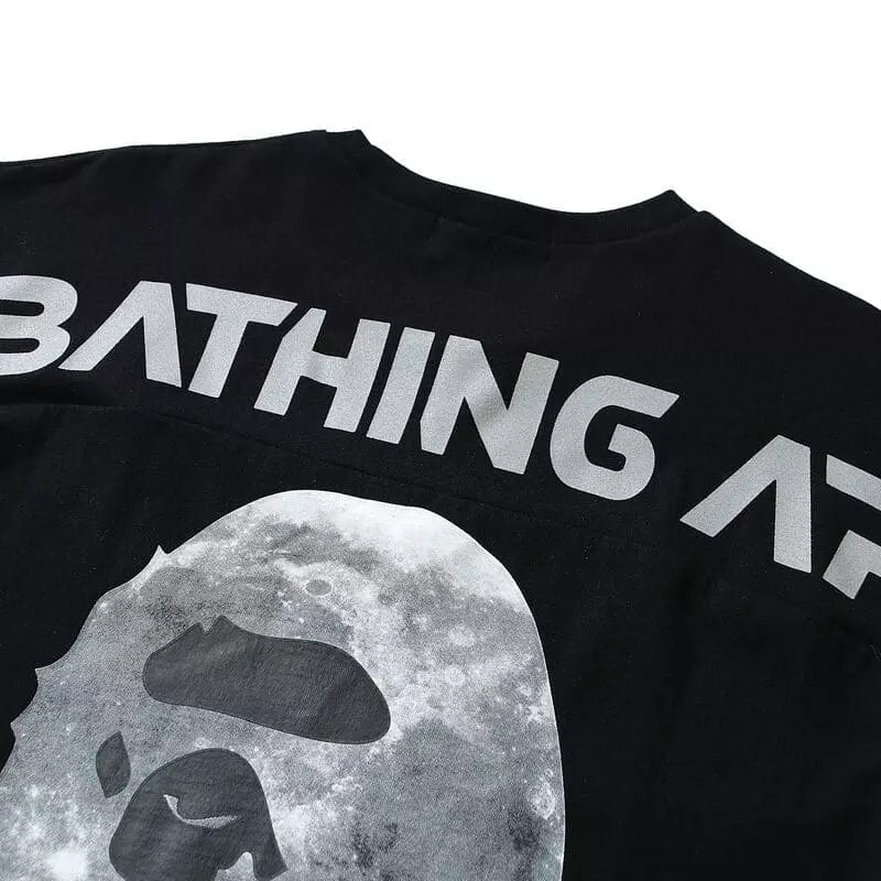 Ready Delivery - BAPE Ape Head Moon T-Shirt 