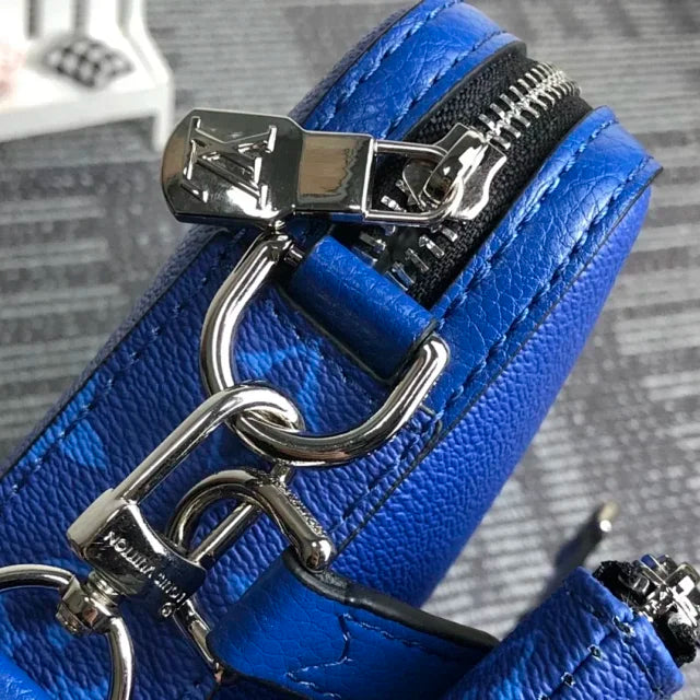 Louis Vuitton Trio Messenger Bag Cobalt Blue 