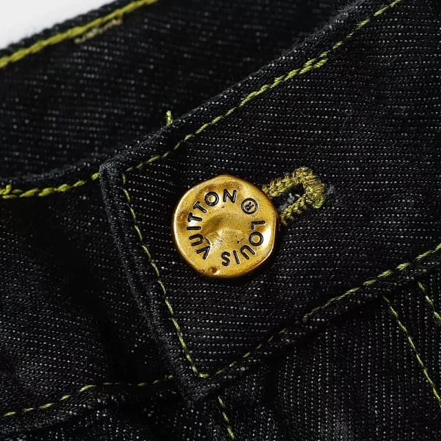 Louis Vuitton x Nigo Monogram Patchwork Denim Pants 