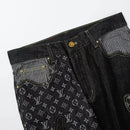 Louis Vuitton x Nigo Monogram Patchwork Denim Pants 