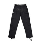 Corteiz Guerillaz Cargo Black Logo Pants 