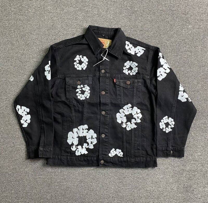 Tears x Levi's Black Denim Jacket 