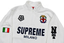 Supreme Milano Half Zip White Sweatshirt 